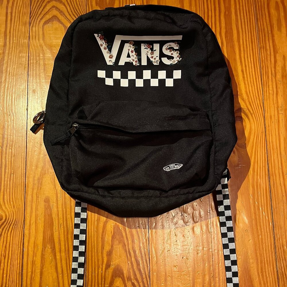 Van's Checkered Backpack